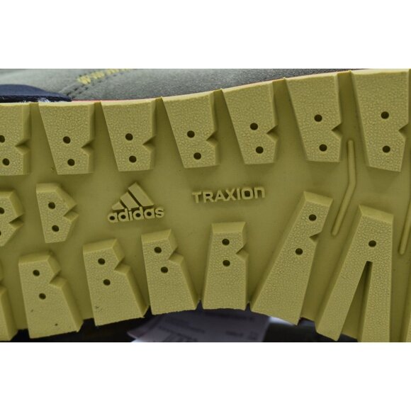 Adidas Outdoor Men Size 8 Terrex Snowpitch COLD.RDY Insulated Green Hiking Boots main image 8